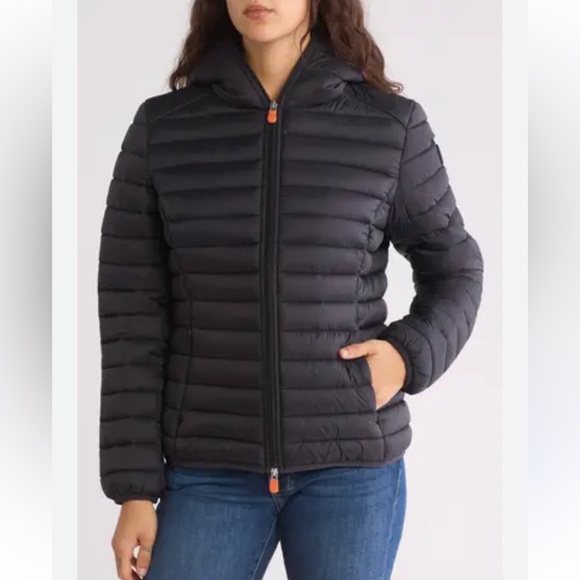 SAVE THE DUCK Jackets & Blazers - Save The Duck Water Repellent Women’s Puff Jacket Hooded Small